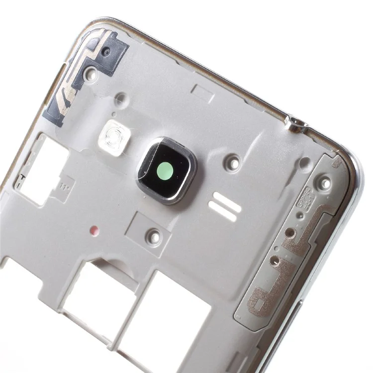 OEM Middle Plate Frame Part for Samsung Galaxy J2 Prime SM-G532 (with Duos Letters) - Silver Color