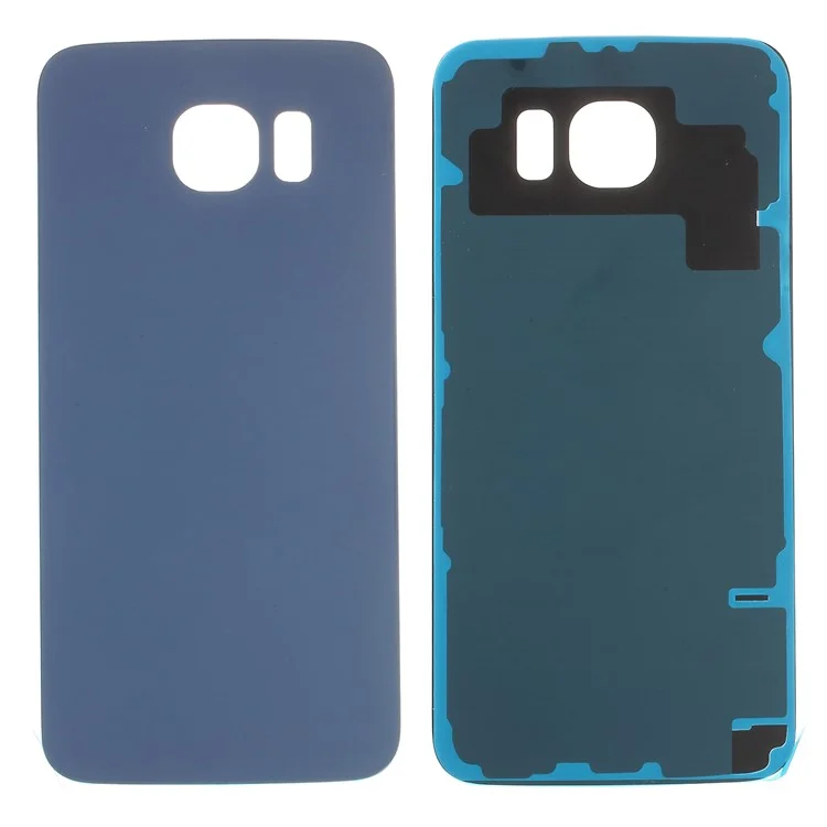 OEM Battery Door Cover Housing with Adhesive Sticker for Samsung Galaxy S6 SM-G920 - Blue