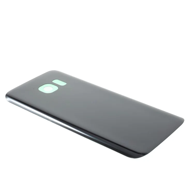 OEM Battery Door Cover Housing with Adhesive Sticker for Samsung Galaxy S7 SM-G930 - Black