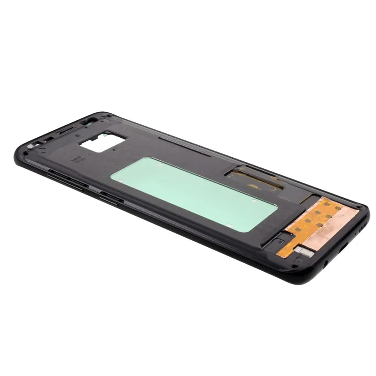 OEM Middle Plate Frame Part with Side Button for Samsung Galaxy S8 G950 - Black