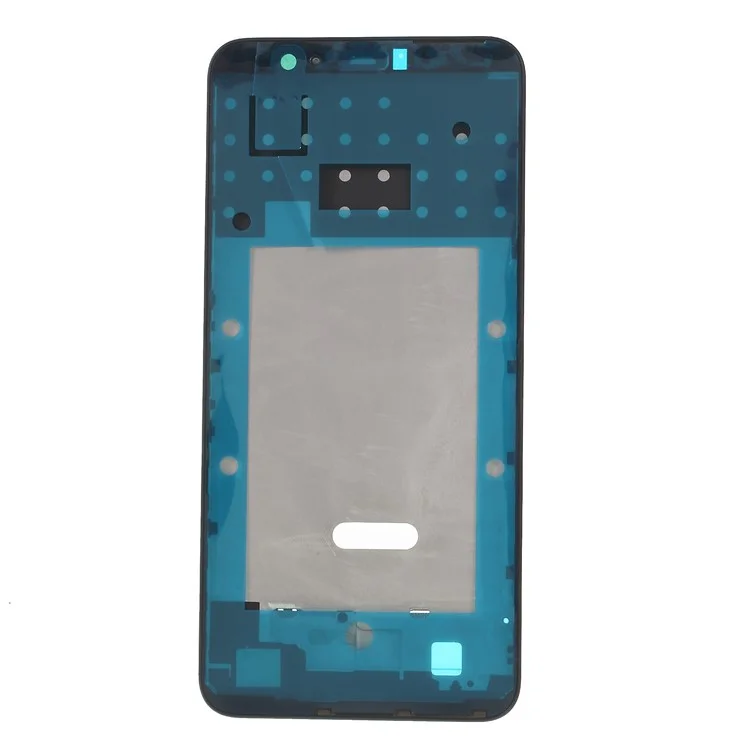 OEM Middle Plate Frame Replacement for Huawei P Smart/Enjoy 7S with Earpiece Mesh - Black
