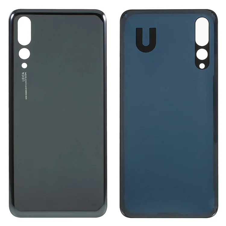 Чехол для батареи Запасная часть с клеящей наклейкой для Huawei P20 Pro - черный