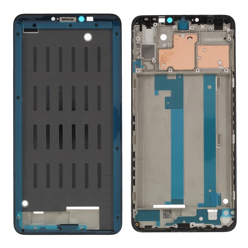OEM Front Housing Frame Replacement Part (A Side) for Xiaomi Mi Max 3 - Black