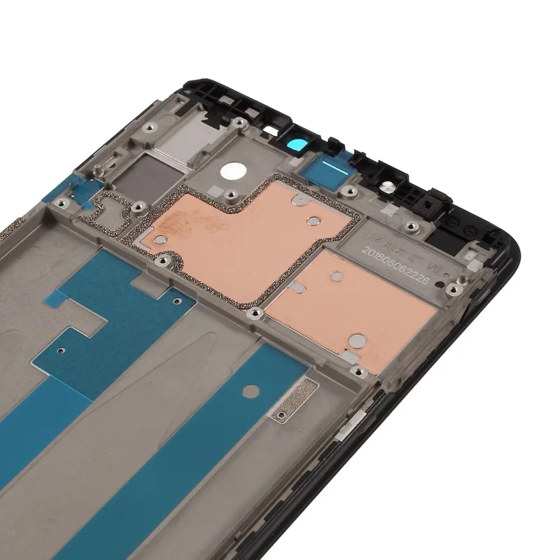 OEM Front Housing Frame Replacement Part (A Side) for Xiaomi Mi Max 3 - Black