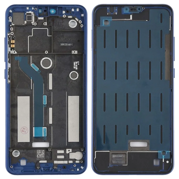 OEM Middle Plate Frame Replace Part (A Side) for Xiaomi Mi 8 Lite - Blue