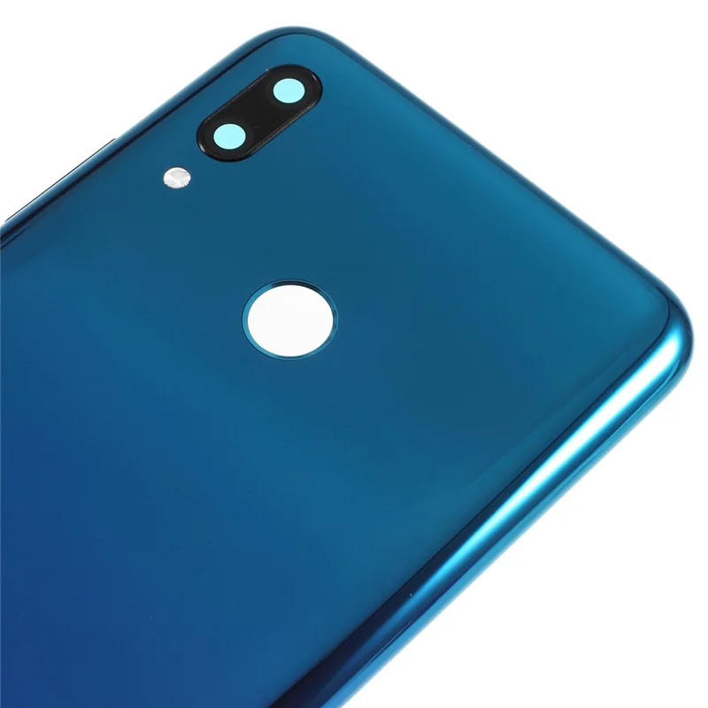 OEM Back Battery Housing with Camera Lens Ring Cover + Side Buttons for Huawei P Smart (2019) - Twilight
