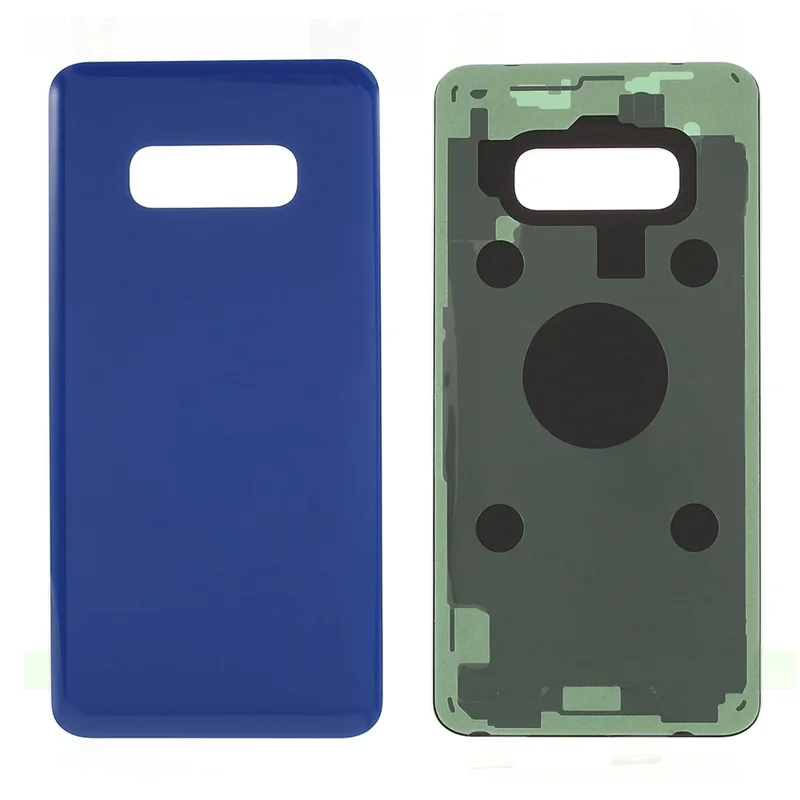 For Samsung Galaxy S10 G973 Battery Housing with Adhesive Sticker Replacement - Dark Blue