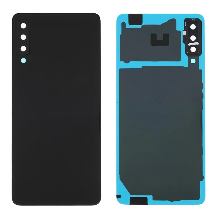 Para Samsung Galaxy A7 A750 (2018) Pieza De Reparación De La Cubierta De La Carcasa De La Batería - Negro