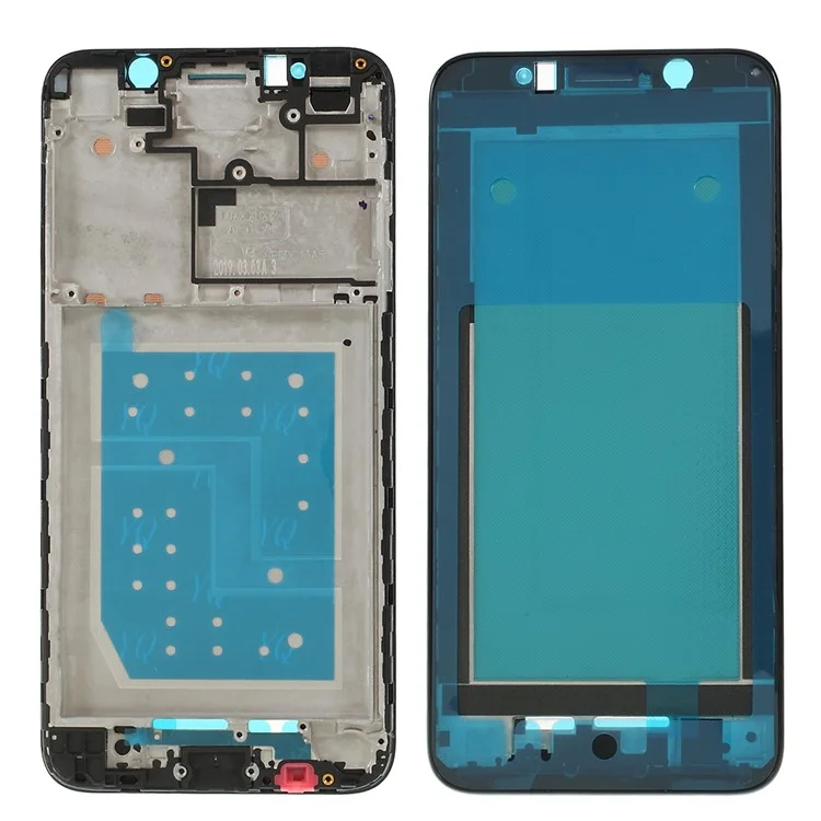 Frame di Alloggiamento Anteriore OEM + Parte di Riparazione Della Rete Auricolare Per Huawei Y5 (2018) - Nero