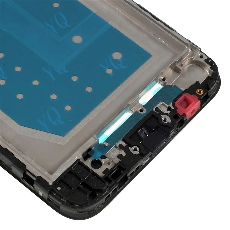 Estrutura da Carcaça Frontal OEM + Peça de Reparo de Malha de Fone de Ouvido Para Huawei Y5 (2018) - Preto