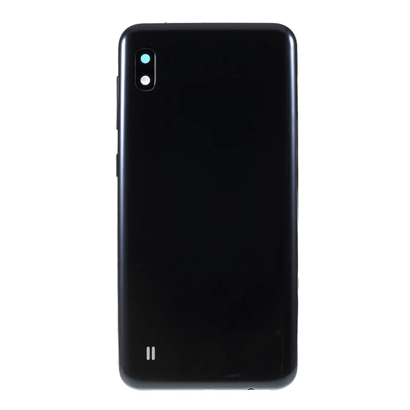 Voor Samsung Galaxy A10 SM-A105 OEM batterijbehuizing reparatieonderdeel + cameraobjectiefafdekking - Zwart