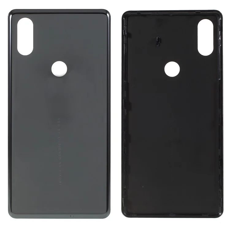 Battery Door Housing Back Cover Spare Part for Xiaomi Mi Mix 2s - Black