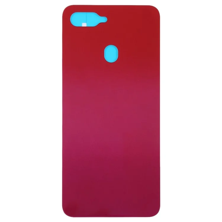 Pièce de Couverture de Boîtier de Batterie Pour OPPO A7x - Rouge