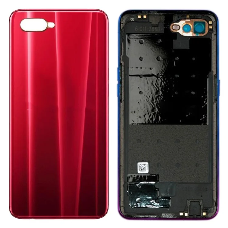 OEM Battery Door Habet Back Cover Repair Part For Oppo K1 - Rouge