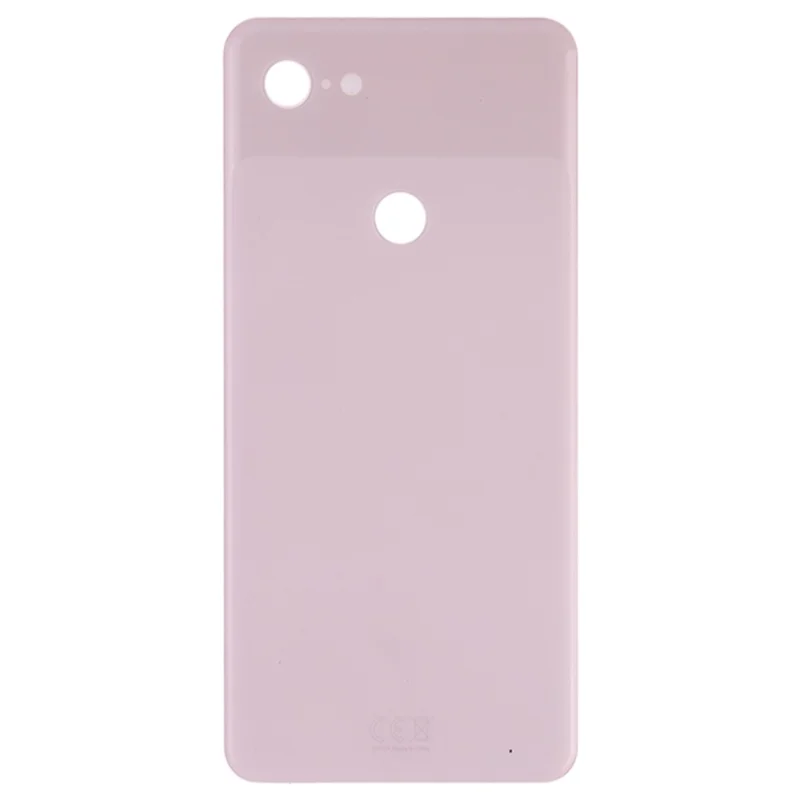 For Google Pixel 3 XL OEM Battery Housing Cover Replace Part with Adhesive Sticker - Pink