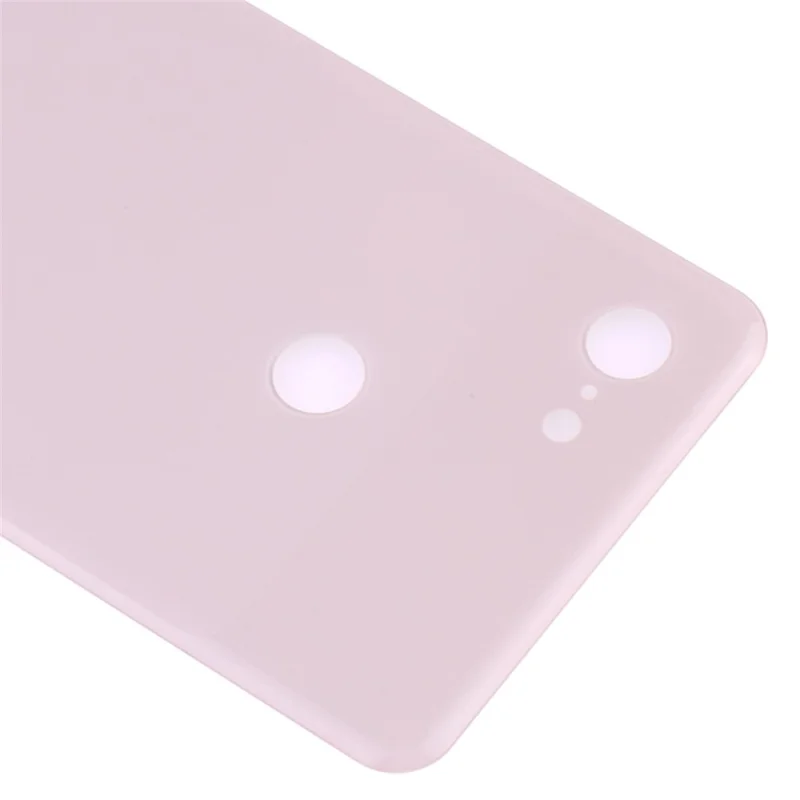 For Google Pixel 3 XL OEM Battery Housing Cover Replace Part with Adhesive Sticker - Pink