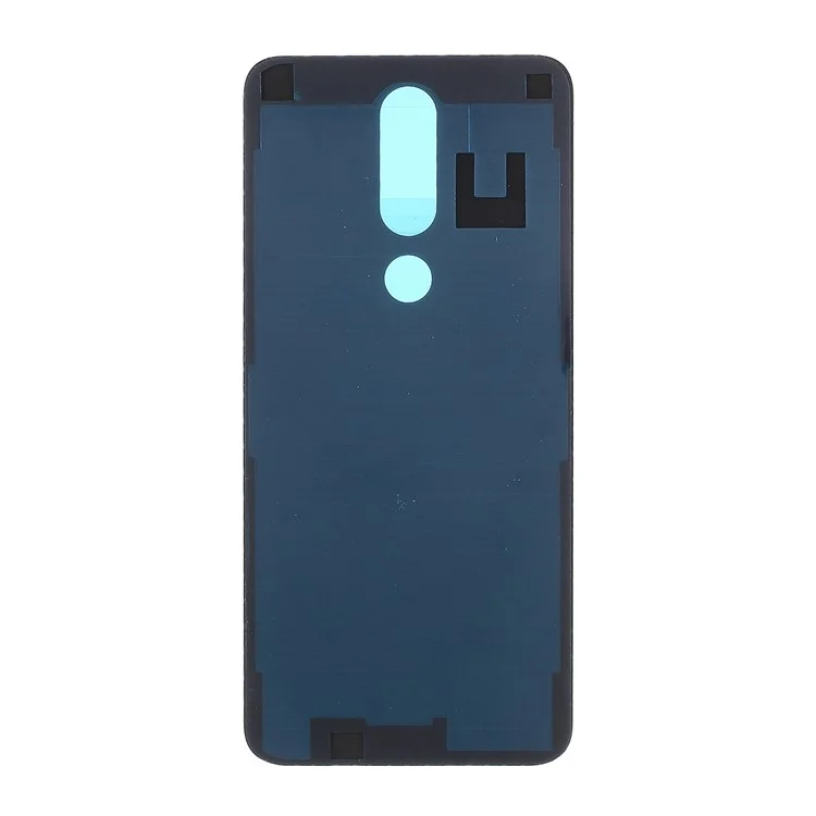 Substituição da Capa da Porta da Caixa da Bateria Para Nokia 5.1 Plus / X5 (China) - Preto