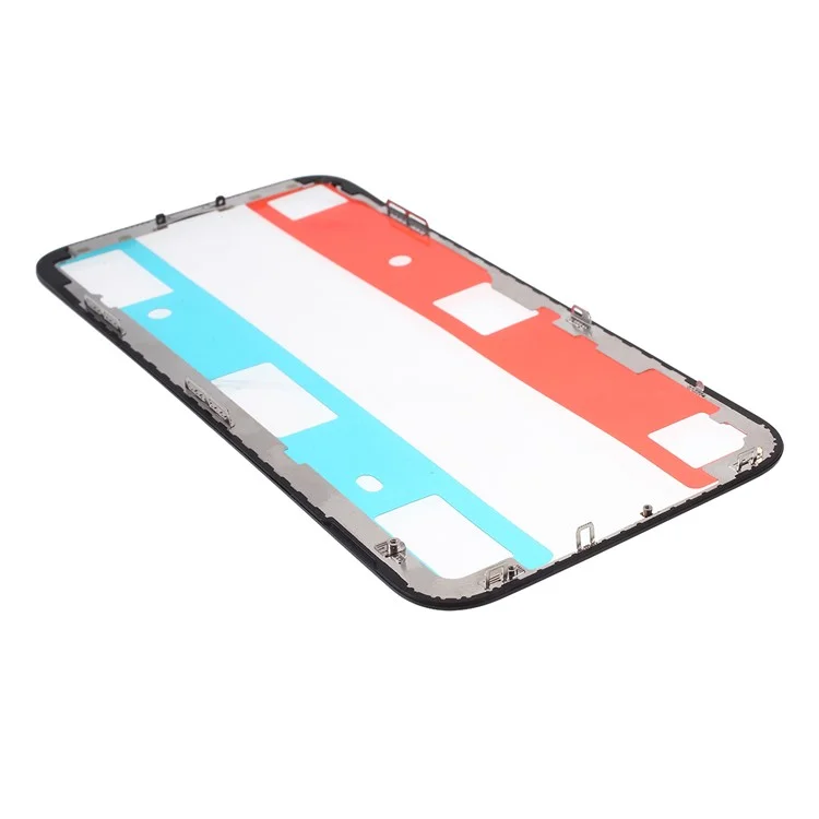 Pièce de Lunette à Cadre Avant LCD Pour Iphone X - le Noir