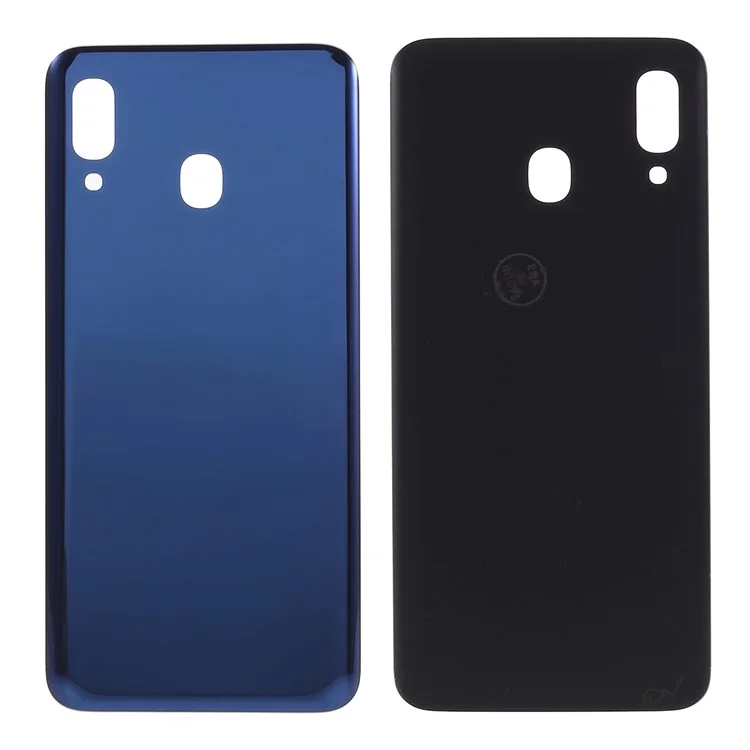 Per Samsung Galaxy A20 SM-A205F OEM Batteria posteriore Alloggiamento Back Cover senza Adesivo Sticker - Blu