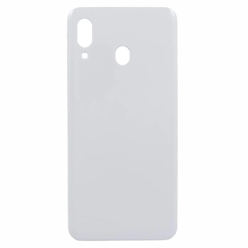 For Samsung Galaxy A20 SM-A205F OEM Rear Battery Housing Back Cover without Adhesive Sticker - White