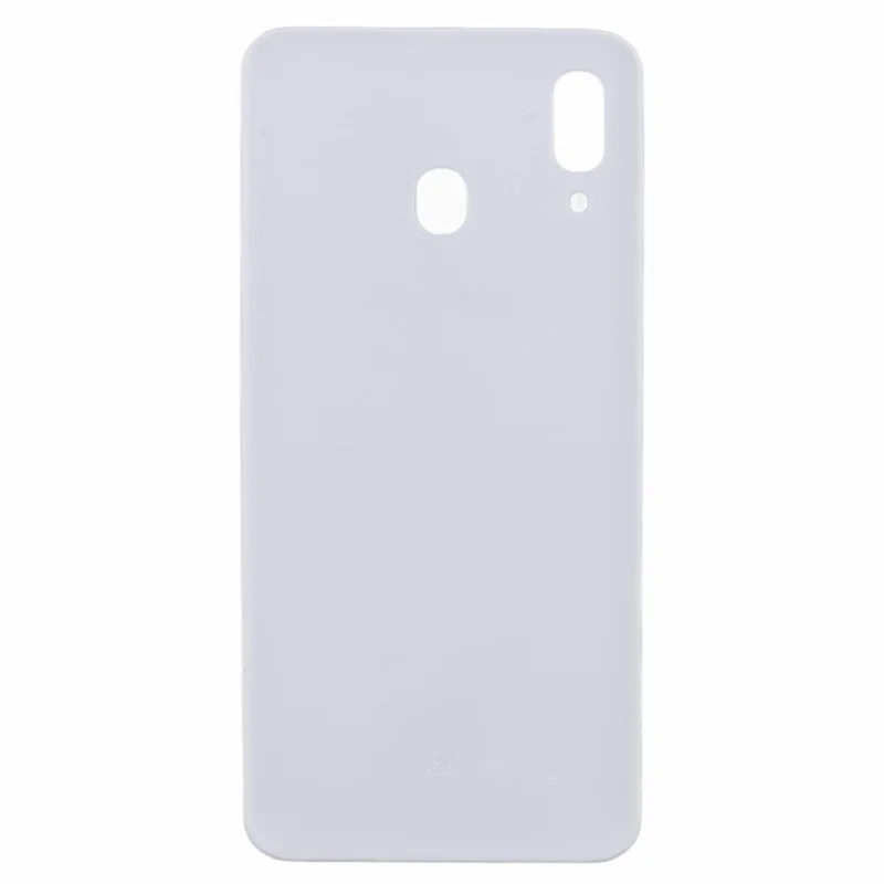 For Samsung Galaxy A20 SM-A205F OEM Rear Battery Housing Back Cover without Adhesive Sticker - White