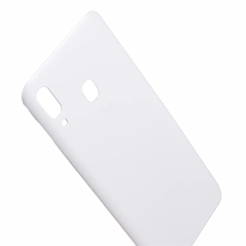 For Samsung Galaxy A20 SM-A205F OEM Rear Battery Housing Back Cover without Adhesive Sticker - White