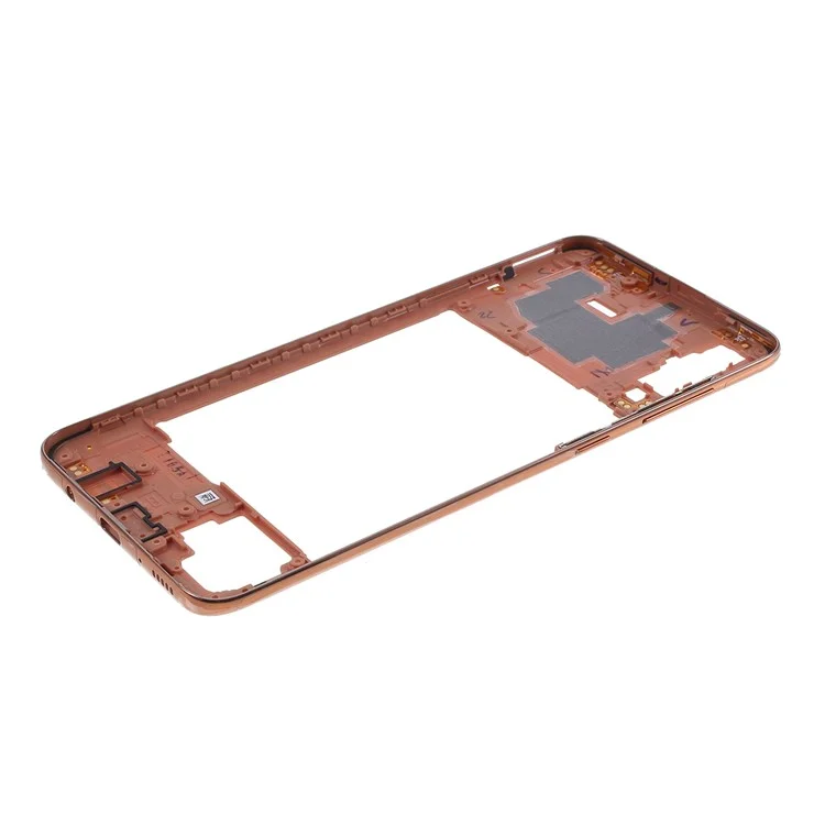 OEM Middle Plate Frame Repair Part (Plastic) (without Logo) for Samsung Galaxy A70 SM-A705F - Orange