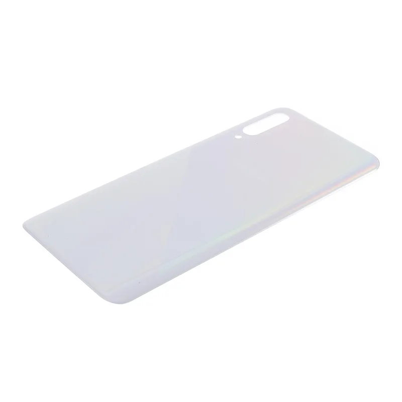 For Samsung Galaxy A30s SM-A307F OEM Plastic Battery Door Housing Cover without Adhesive Sticker - White