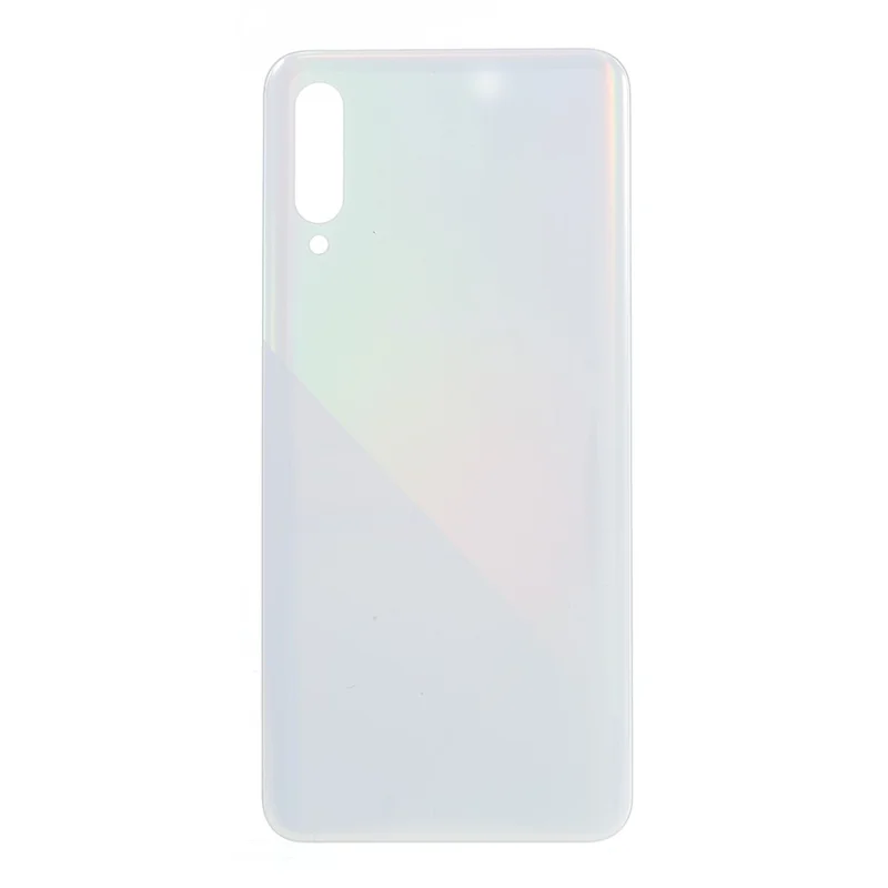 For Samsung Galaxy A30s SM-A307F OEM Plastic Battery Door Housing Cover without Adhesive Sticker - White