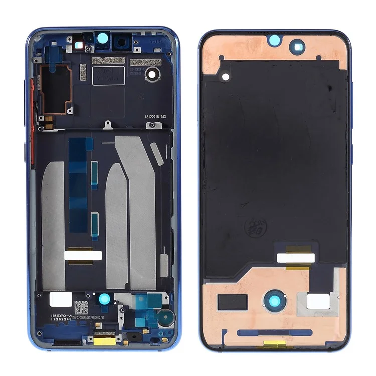 OEM Front Housing Frame Part (A Side) for Xiaomi Mi 9 SE - Blue