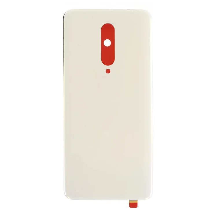 OEM Glass Battery Housing Cover with Adhesive Sticker for OnePlus 7 Pro - White