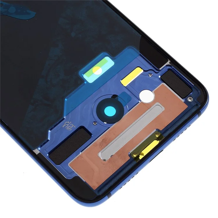 Pièce de Remplacement du Cadre de Plaque Centrale OEM (un Côté) Pour Xiaomi Mi 9 - Bleu