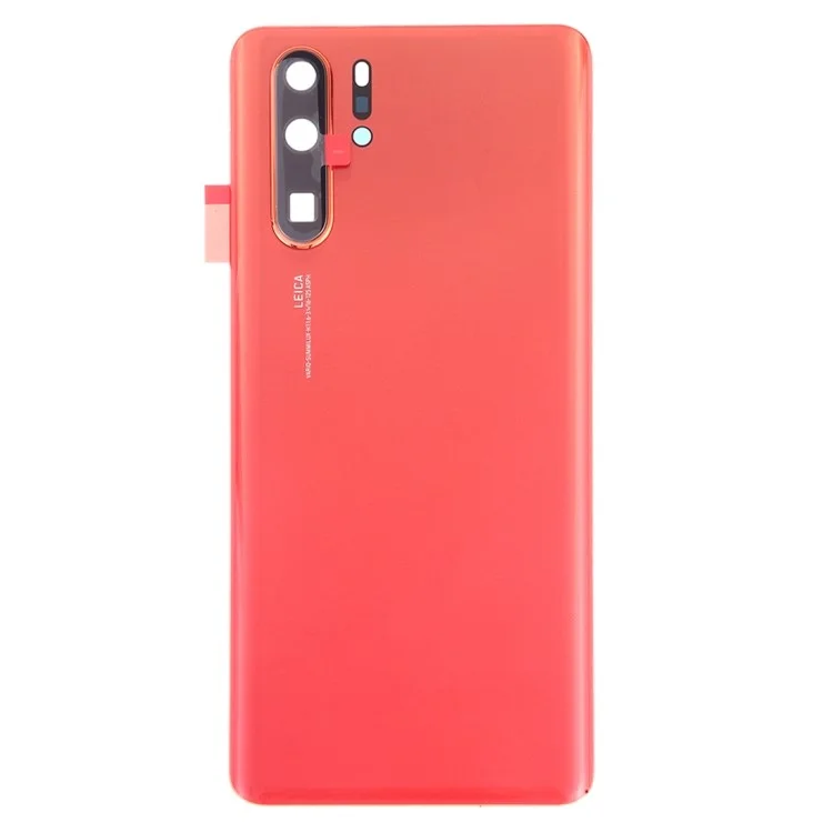 Для Huawei P30 Pro OEM корпус с батареей с крышкой кольца объектива камеры - оранжевый