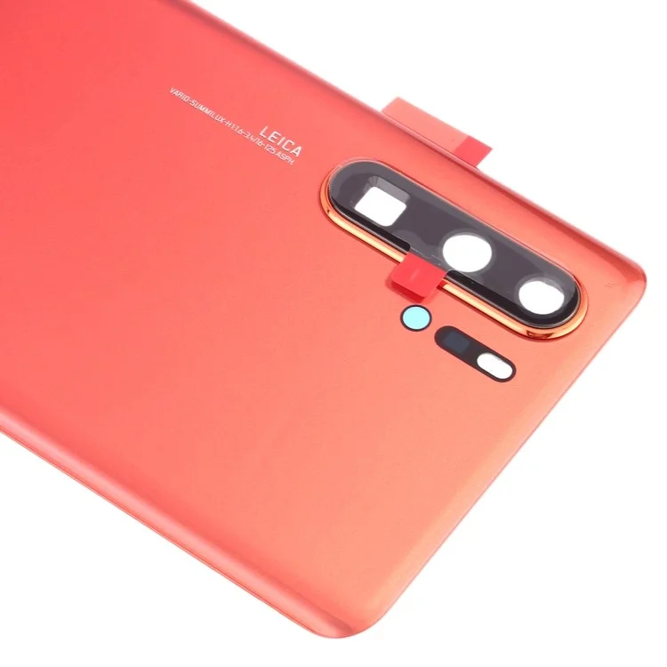 Для Huawei P30 Pro OEM корпус с батареей с крышкой кольца объектива камеры - оранжевый