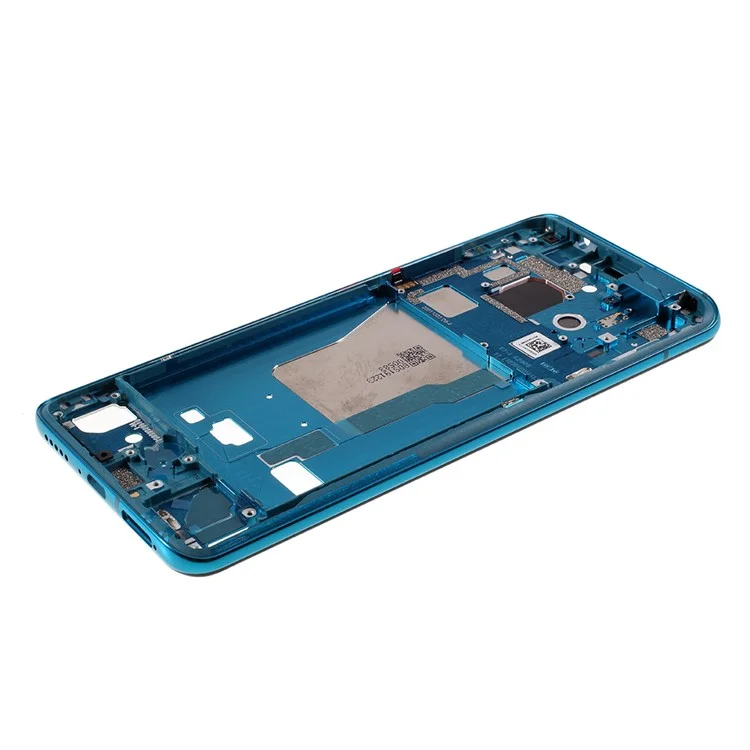 Cadre de Boîtier Avant OEM Remplacez la Pièce (unetéral + Empreinte Digitale) Pour Xiaomi Redmi K30 Pro / Xiaomi Poco F2 Pro - Bleu