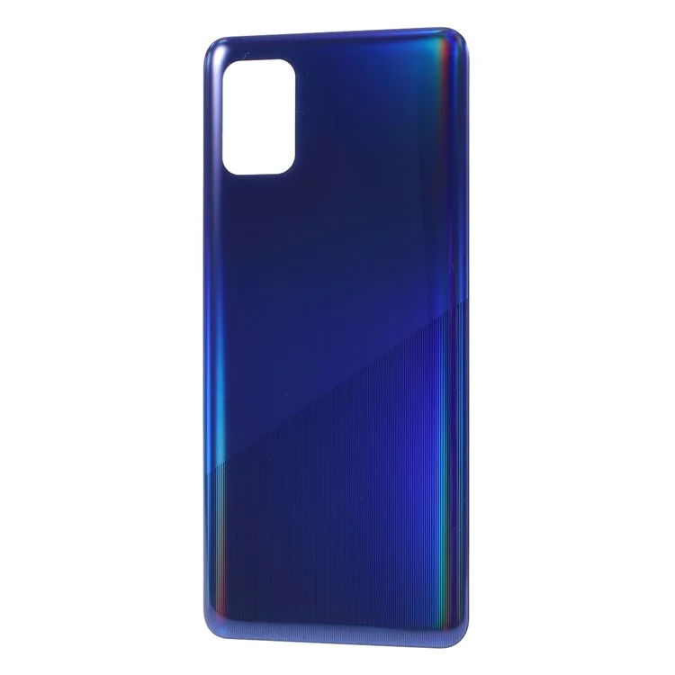 Per Samsung Galaxy A31 A315 Coperchio Della Porta Della Porta Della Batteria OEM Senza Adesivi Adesivi - Blu