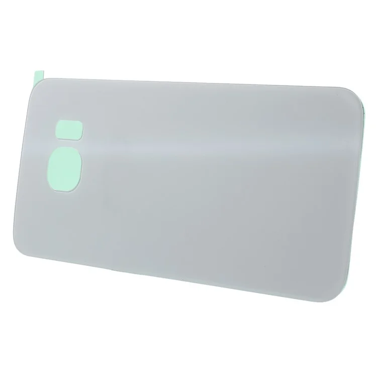 OEM Battery Door Cover with Adhesive Sticker for Samsung Galaxy S6 Edge G925 - White