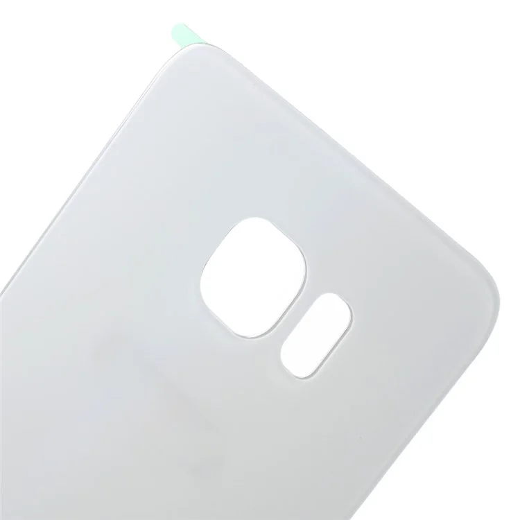 OEM Battery Door Housing Cover with Adhesive Sticker for Samsung S6 Edge Plus G928 - White