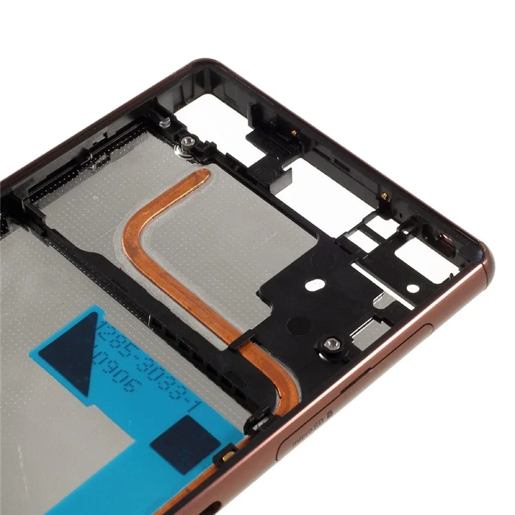 Middle Plate Frame Part for Sony Xperia Z3 Dual (OEM Disassembly) - Copper