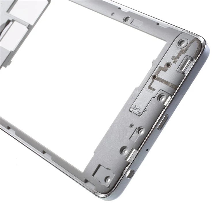 OEM Middle Plate Frame Part for Samsung Galaxy On7 G6000 - Silver Color