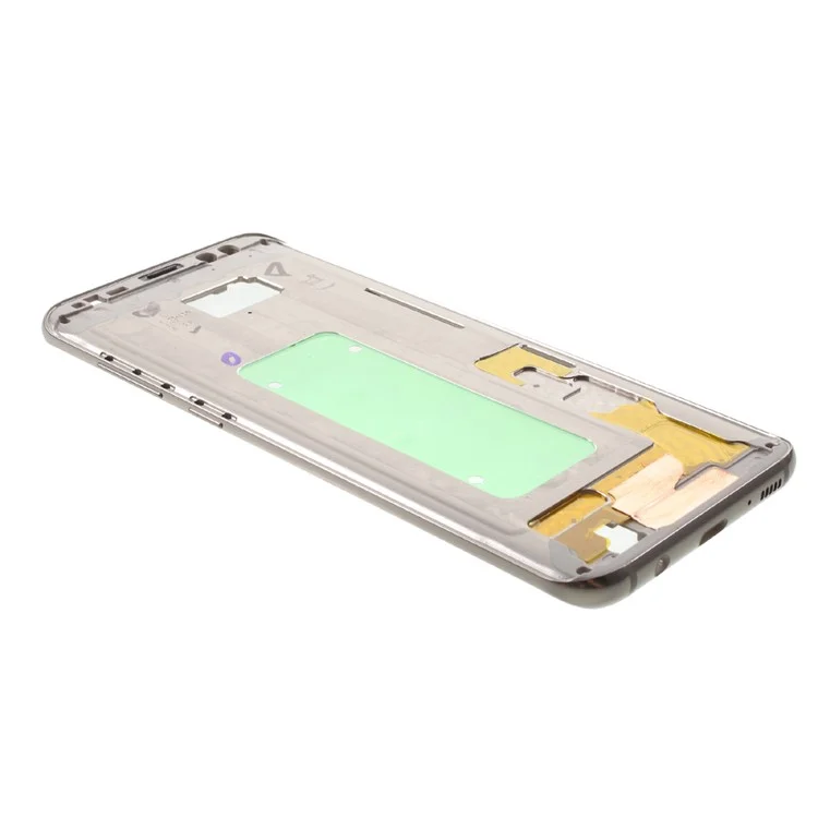 OEM Middle Plate Frame Replacement Part with Side Button Flex Cable for Samsung Galaxy S8 Plus SM-G955 - Gold Color