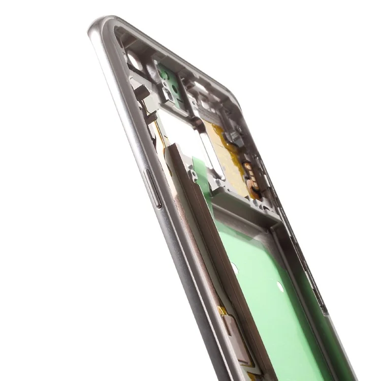 OEM Middle Plate Frame Replacement Part with Side Button Flex Cable for Samsung Galaxy S8 Plus SM-G955 - Gold Color
