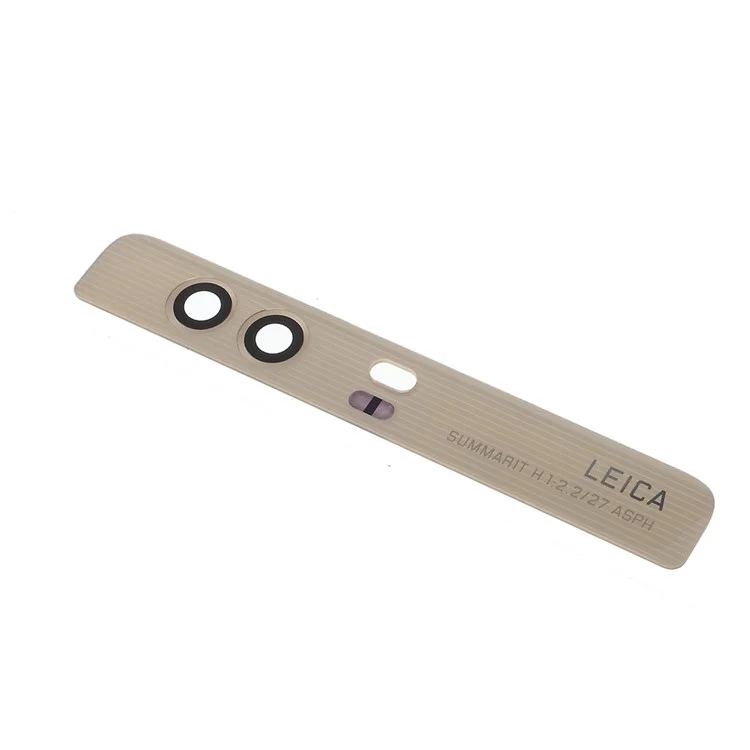 For Huawei P9 Plus Camera Flash Glass Lens Cover Replacement Part - Gold Color