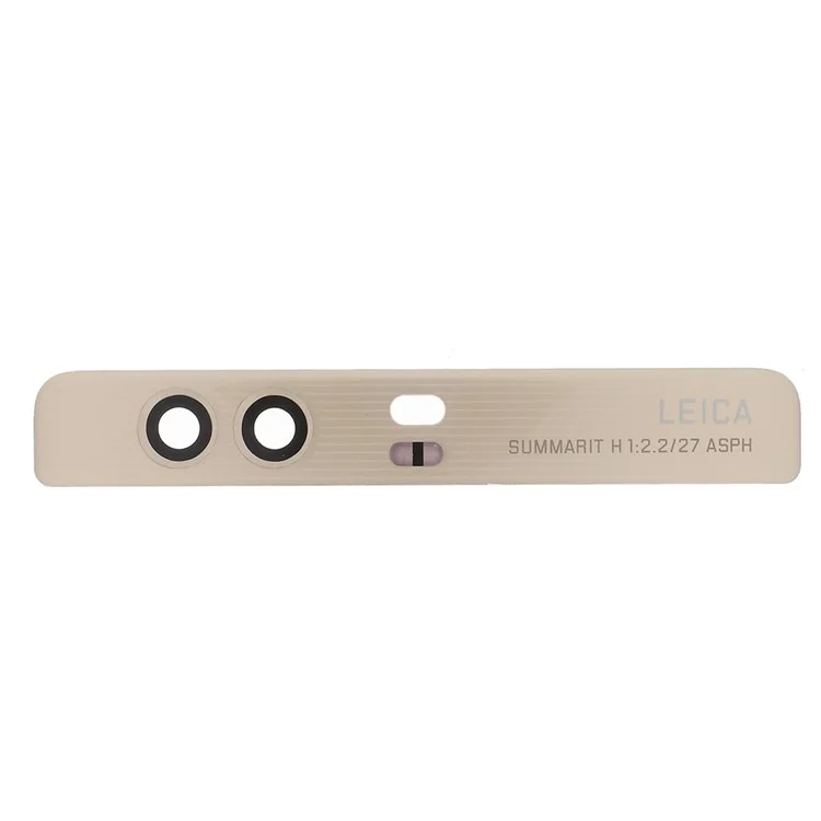 For Huawei P9 Plus Camera Flash Glass Lens Cover Replacement Part - Gold Color