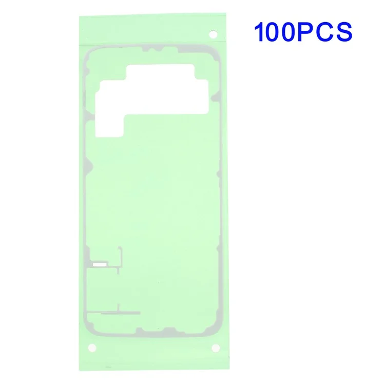 Pegatina Adhesiva de Cubierta de Batería de 100 Piezas Para Samsung Galaxy S6 G920