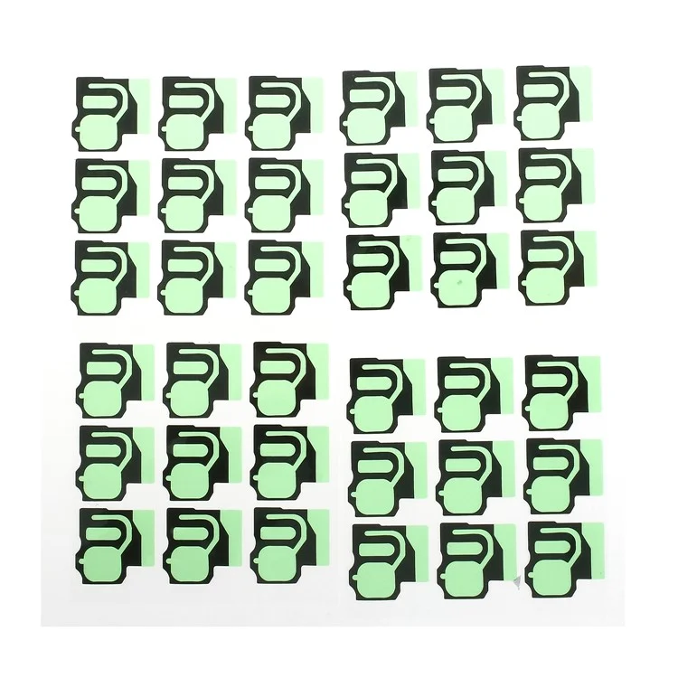 100Pcs/Lot for Samsung Galaxy S8+ G955 Rear Camera Lens Sealed Waterproof Adhesive Stickers