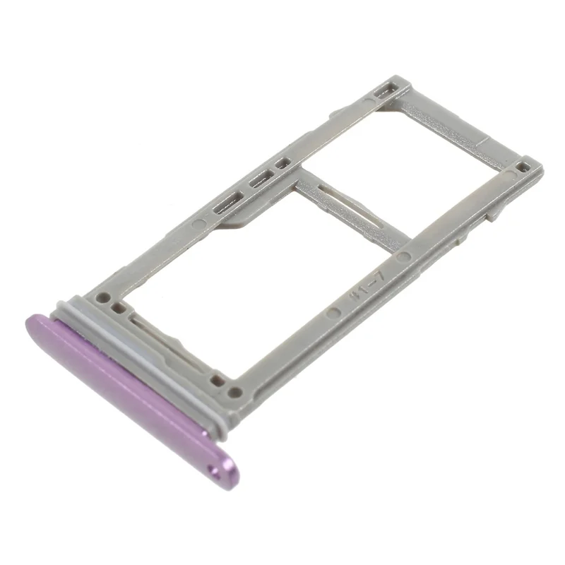 OEM SIM/Micro SD Card Tray Holder Replace Part for Samsung Galaxy S9+ SM-G965/S9 SM-G960 - Purple