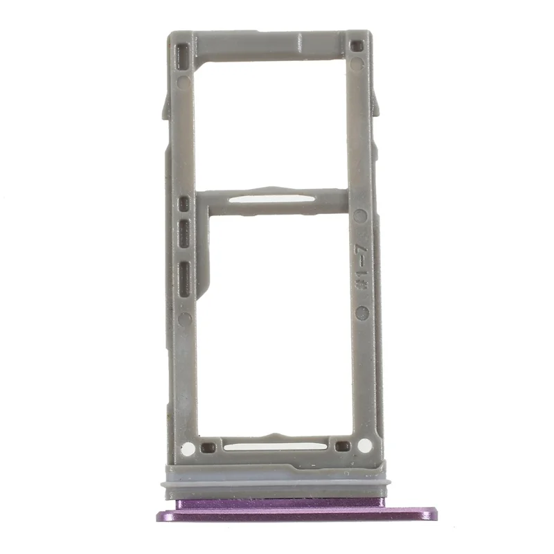 OEM SIM/Micro SD Card Tray Holder Replace Part for Samsung Galaxy S9+ SM-G965/S9 SM-G960 - Purple