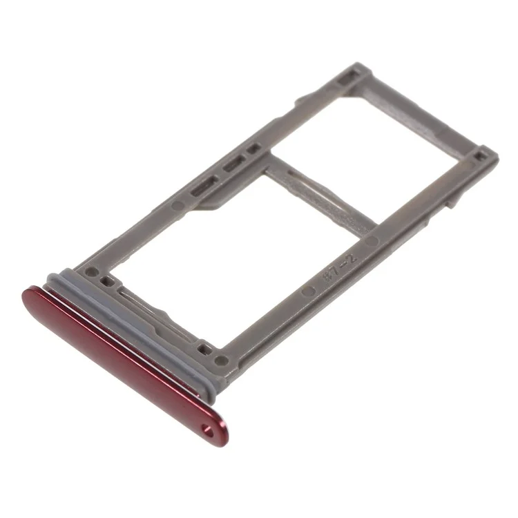 For Samsung Galaxy S9+ SM-G965/S9 SM-G960 OEM SIM/Micro SD Card Tray Holder Replacement Part - Red