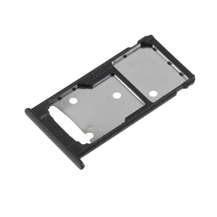 Porta Dello Slot Per Vassoio MicroSD Dual Sim Dual Sim Per Huawei Y7 Prime / Goditi 7 Plus - Nero